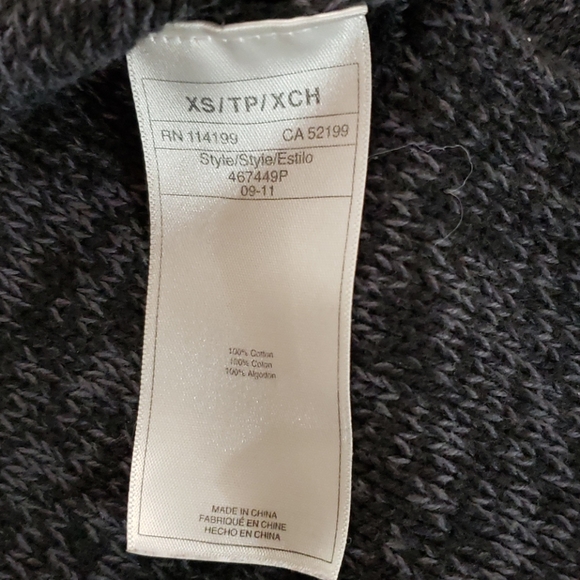 💗Roxy dark gray hoodie sweater xs - Picture 5 of 5